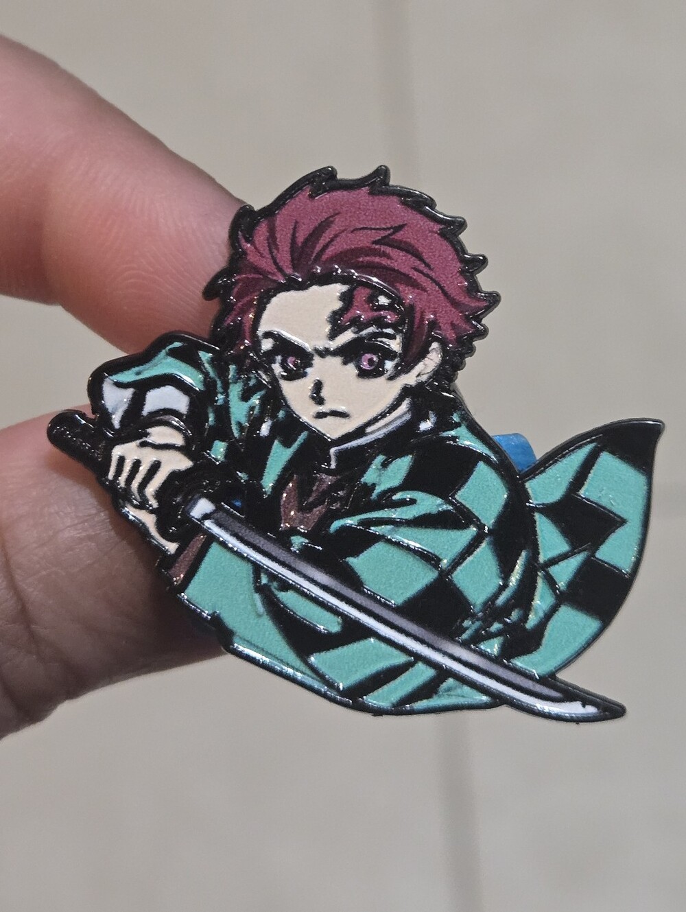 Anime Demon Slayer: Kimetsu no Yaiba Shinobu Tanjiro Enamel Pin